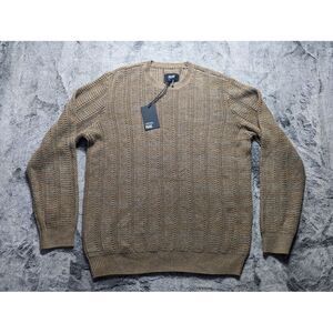 Paige Karsen Crew Sweater Women's Size Large Brown